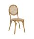 SILLA NATURAL MADERA 45 X 57 X 92 CM