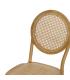 SILLA NATURAL MADERA 45 X 57 X 92 CM