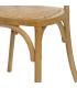 SILLA NATURAL MADERA 45 X 57 X 92 CM