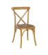 SILLA ASPAS NATURAL MADERA 50 X 56 X 87 CM
