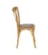 SILLA ASPAS NATURAL MADERA 50 X 56 X 87 CM