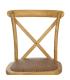 SILLA ASPAS NATURAL MADERA 50 X 56 X 87 CM