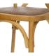 SILLA ASPAS NATURAL MADERA 50 X 56 X 87 CM