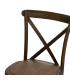 SILLA ASPAS MARRÓN MADERA 50 X 56 X 87 CM