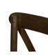 SILLA ASPAS MARRÓN MADERA 50 X 56 X 87 CM