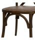 SILLA ASPAS MARRÓN MADERA 50 X 56 X 87 CM