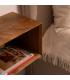 MESITA FLOTANTE MIEL MADERA DE MANGO 40,50 X 25 X 23 CM