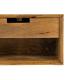 MESITA FLOTANTE MIEL MADERA DE MANGO 40 X 25 X 23 CM