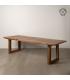 MESA COMEDOR MARRÓN MADERA DE ACACIA 280 X 100 X 77 CM