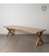 MESA COMEDOR NATURAL MADERA DE ACACIA 280 X 100 X 76 CM