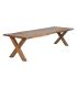 MESA COMEDOR NATURAL MADERA DE ACACIA 280 X 100 X 76 CM
