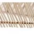 Lâmpada de teto natural iluminação de bambu 70 x 70 x 54 cm