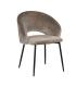 SILLA TAUPE TEJIDO-METAL CONTRACT 58 X 60 X 80,50 CM