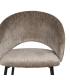 SILLA TAUPE TEJIDO-METAL CONTRACT 58 X 60 X 80,50 CM