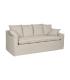 SOFÁ 4 PLAZAS NATURAL TEJIDO SALÓN 220 X 100 X 91 CM