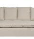 SOFÁ 4 PLAZAS NATURAL TEJIDO SALÓN 220 X 100 X 91 CM