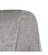 SILLA BRAZOS GRIS CLARO TEJIDO-METAL 58 X 58 X 83 CM