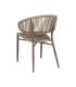 SILLA NATURAL-GRIS PE-ALUMINIO EXTERIOR 59 X 58 X 79 CM