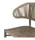 SILLA NATURAL-GRIS PE-ALUMINIO EXTERIOR 59 X 58 X 79 CM