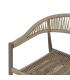 SILLA NATURAL-GRIS PE-ALUMINIO EXTERIOR 57,50 X 56 X 74 CM
