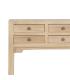 CONSOLA NATURAL DM-MADERA 85 X 26 X 85 CM