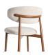 SILLA BEIGE TEJIDO-METAL 53 X 51 X 76,50 CM