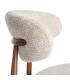 SILLA BEIGE TEJIDO-METAL 53 X 51 X 76,50 CM