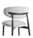 SILLA GRIS TEJIDO-METAL 53 X 51 X 76,50 CM