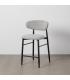 TABURETE 65CM GRIS TEJIDO-METAL 53 X 52 X 95 CM