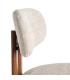 SILLA BEIGE TEJIDO-METAL 50 X 47 X 81 CM