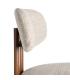 TABURETE 75CM BEIGE TEJIDO-METAL 50 X 47 X 109 CM