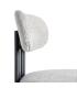 SILLA GRIS TEJIDO-METAL 50 X 47 X 81 CM