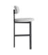 TABURETE 75CM GRIS TEJIDO-METAL 50 X 47 X 109 CM