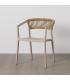 SILLA APILABLE BEIGE POLIPROPILENO 56 X 52 X 76 CM