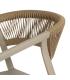 SILLA APILABLE BEIGE POLIPROPILENO 56 X 52 X 76 CM