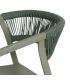 SILLA APILABLE VERDE POLIPROPILENO 56 X 52 X 76 CM
