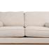 SOFÁ 2 PLAZAS BEIGE TEJIDO-MADERA 172 X 91 X 84 CM