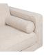 SOFÁ 2 PLAZAS BEIGE TEJIDO-MADERA 172 X 91 X 84 CM