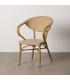 SILLA BEIGE ALUMINIO-TEXTILENO EXTERIOR 57 X 58,50 X 82 CM