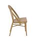 SILLA BEIGE ALUMINIO-TEXTILENO EXTERIOR 50 X 54 X 85 CM