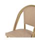SILLA BEIGE ALUMINIO-TEXTILENO EXTERIOR 50 X 54 X 85 CM