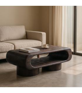 MESA CENTRO MADERA DE MANGO SALÓN 122 X 61 X 42 CM