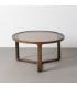 MESA CENTRO MADERA DE MANGO SALÓN 75 X 75 X 42 CM