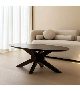 MESA CENTRO MADERA DE MANGO SALÓN 110 X 60 X 43 CM