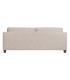 SOFÁ 3 PLAZAS BEIGE TEJIDO-MADERA 221 X 90 X 87 CM
