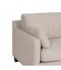 SOFÁ 3 PLAZAS BEIGE TEJIDO-MADERA 221 X 90 X 87 CM