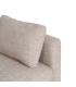 SOFÁ 3 PLAZAS BEIGE TEJIDO-MADERA 221 X 90 X 87 CM