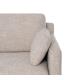 SOFÁ 3 PLAZAS BEIGE TEJIDO-MADERA 221 X 90 X 87 CM