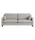 SOFÁ 3 PLAZAS GRIS TEJIDO-MADERA 221 X 90 X 87 CM