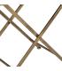 MESA ORO METAL-CRISTAL 61 X 36 X 59 CM